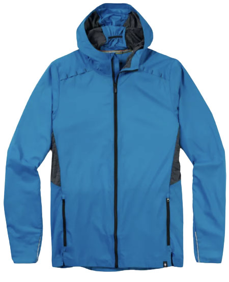 Smartwool Merino Sport Ultra Light Hoodie (windbreaker jacket blue)